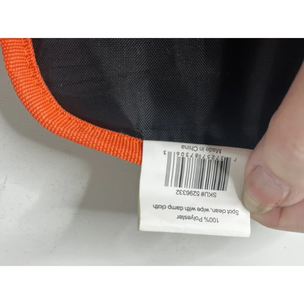 Arcadia Trail AT Floatation Coat Neon Orange/Black Adjustable Dog Harness Size S